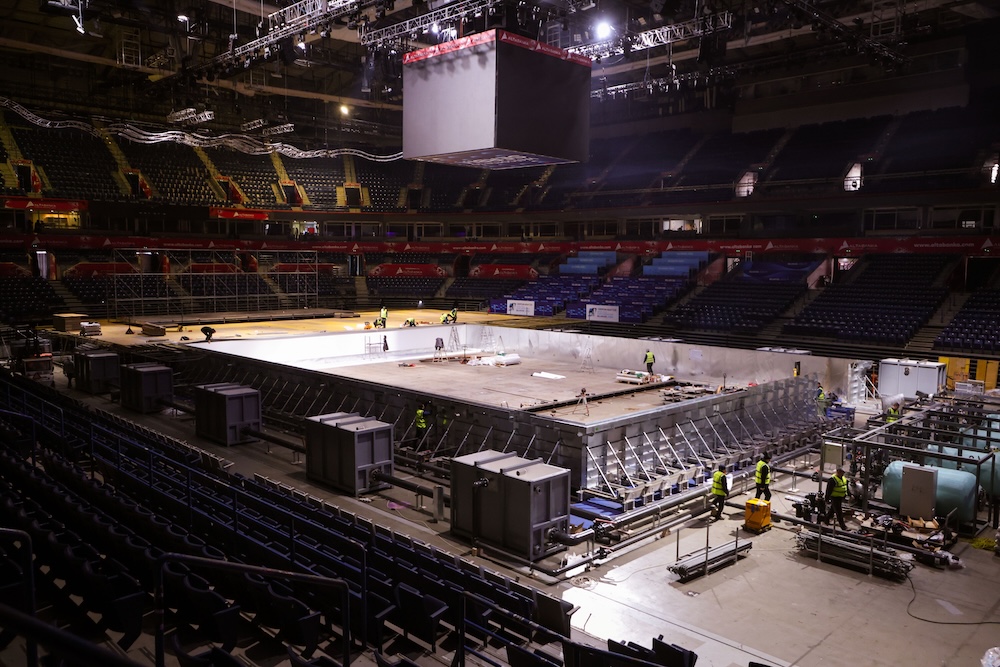 Beogradska Arena pripreme za EP
