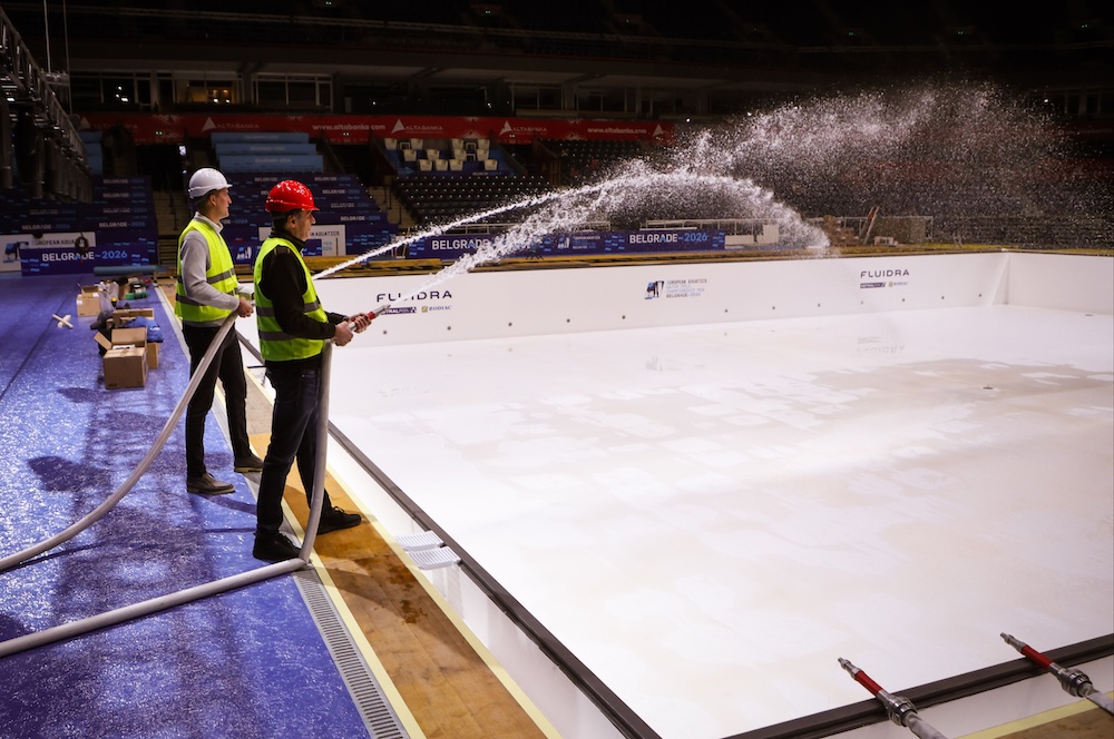 Punjenje bazena Arena 20252